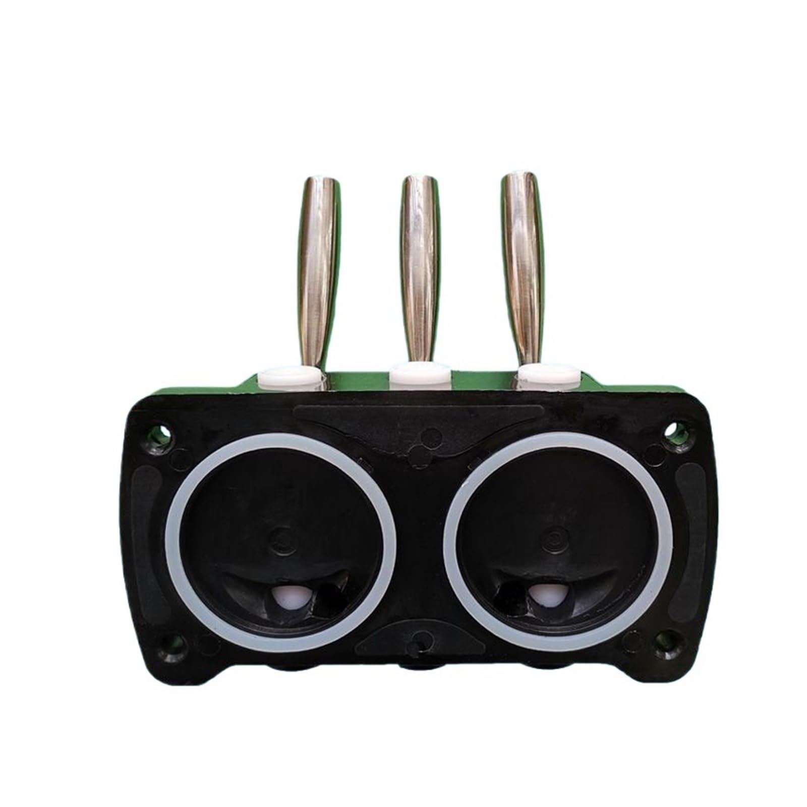 Front Panel Face Block Spare Discharge Valve Replacement,Compatible With BZL,Compatible With VEVOR Ice Cream Machines With Rods Modelling Caps Three Holders