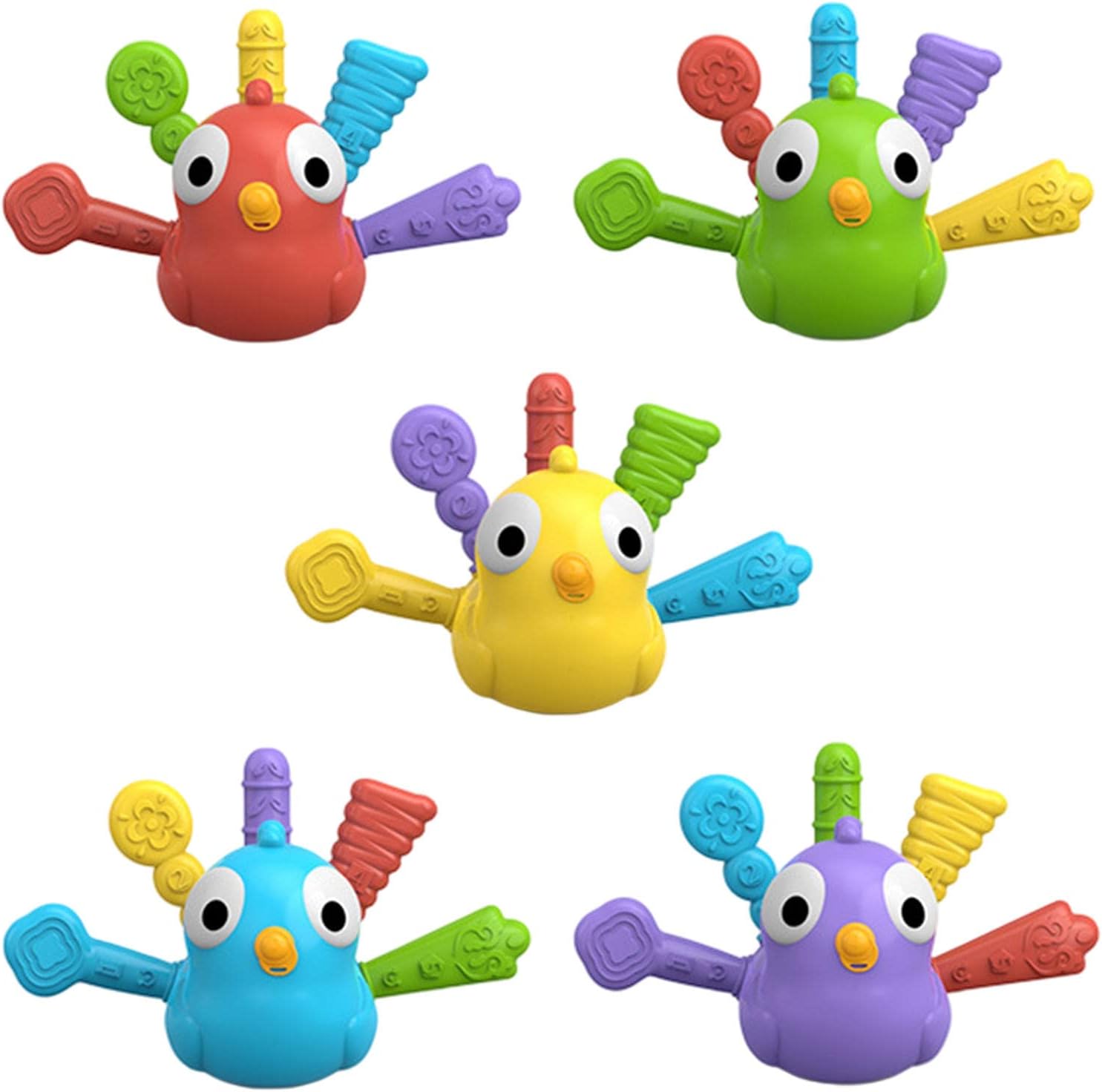 Hellery 5ピースクリエイティブキッズ鳥のおもちゃ初期の教育玩具カラー認知玩具のための幼児のための幼児のおもちゃ3 4 5 6男の子女の子ユニセックス子供 春の新作 Hellery 5ピースクリエイティブキッズ鳥のおもちゃ初期の教育玩具カラー認知玩具のための幼児のための幼児のおもちゃ3 4 5 6男の子女の子ユニセックス子供 春の新作