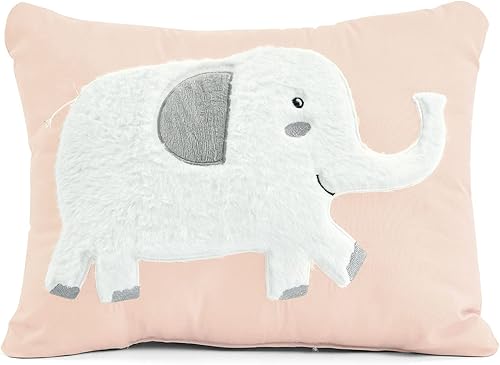 Miniatura 8 de Lush Decor Hygge Elephant - Juego de edredón de 4 piezas, matrimonialqueen, azul marino