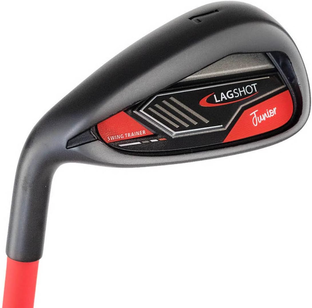 Lag Shot Junior 7 Iron Swing Trainer for Kids Ages 9–11 – Improve Distance, Accuracy & Ball Striking | Build Tempo, Timing & Confidence for Youth Golf Swings