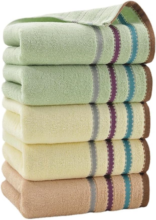 Towel Cotton Wash Plain Adult Soft Absorbent Hand Towel Towel