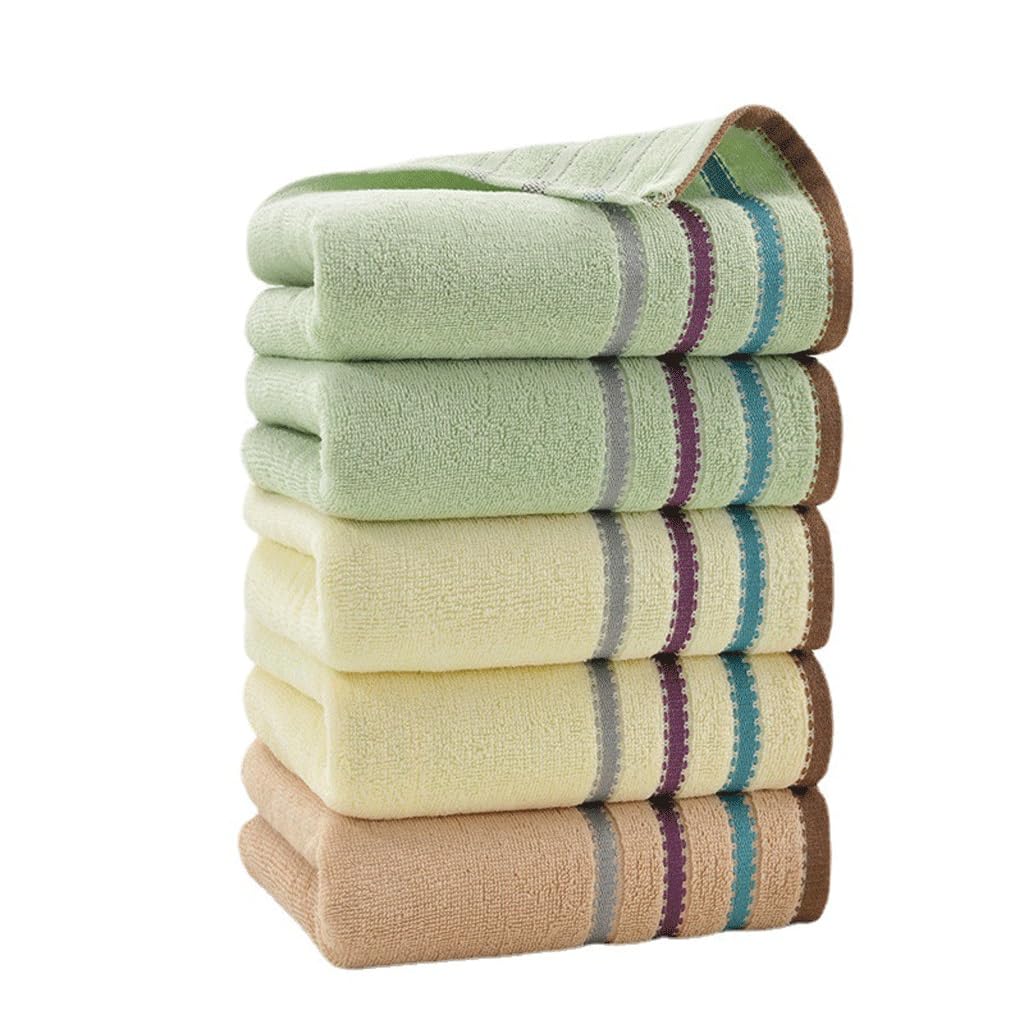 Serviette coton absorbante adulte : linge de toilette et essuie-main uni lavable