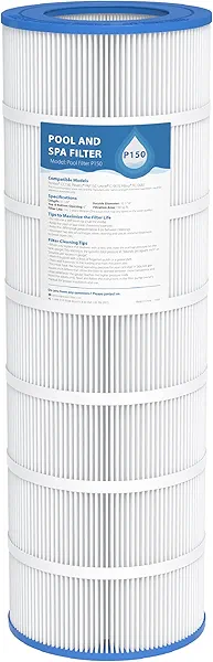 AQUA CREST Pool Spa Filter Replacement for Pentair CC150, R173216, Unicel C-9415, 59054300, Pleatco PAP150, Filbur FC-0687, 160317, Predator 150 Water Filter, 150 sq. ft