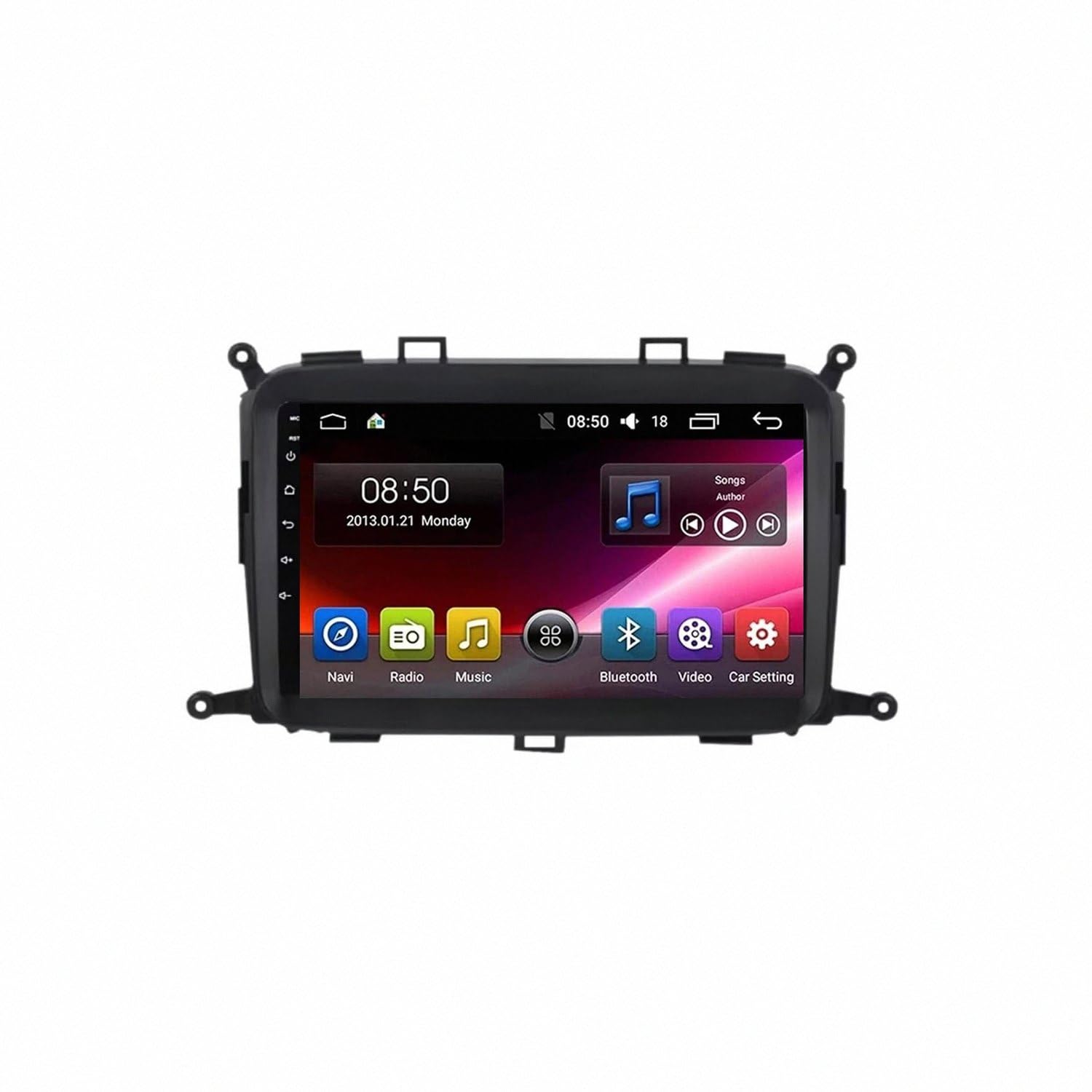 Schermo Auto con Carplay Wireless e Android Auto per Honda Jazz 3 2015-2020 Car Radio con Wifi, Gps Navi, Schermo Bluetooth, with Mirror, 8 Nucleo 4G+64G