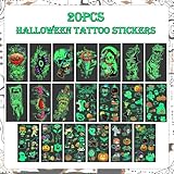 Zoom IMG-1 feirdhoo tatuaggi di halloween 20 Zoom IMG-1 feirdhoo tatuaggi di halloween 20