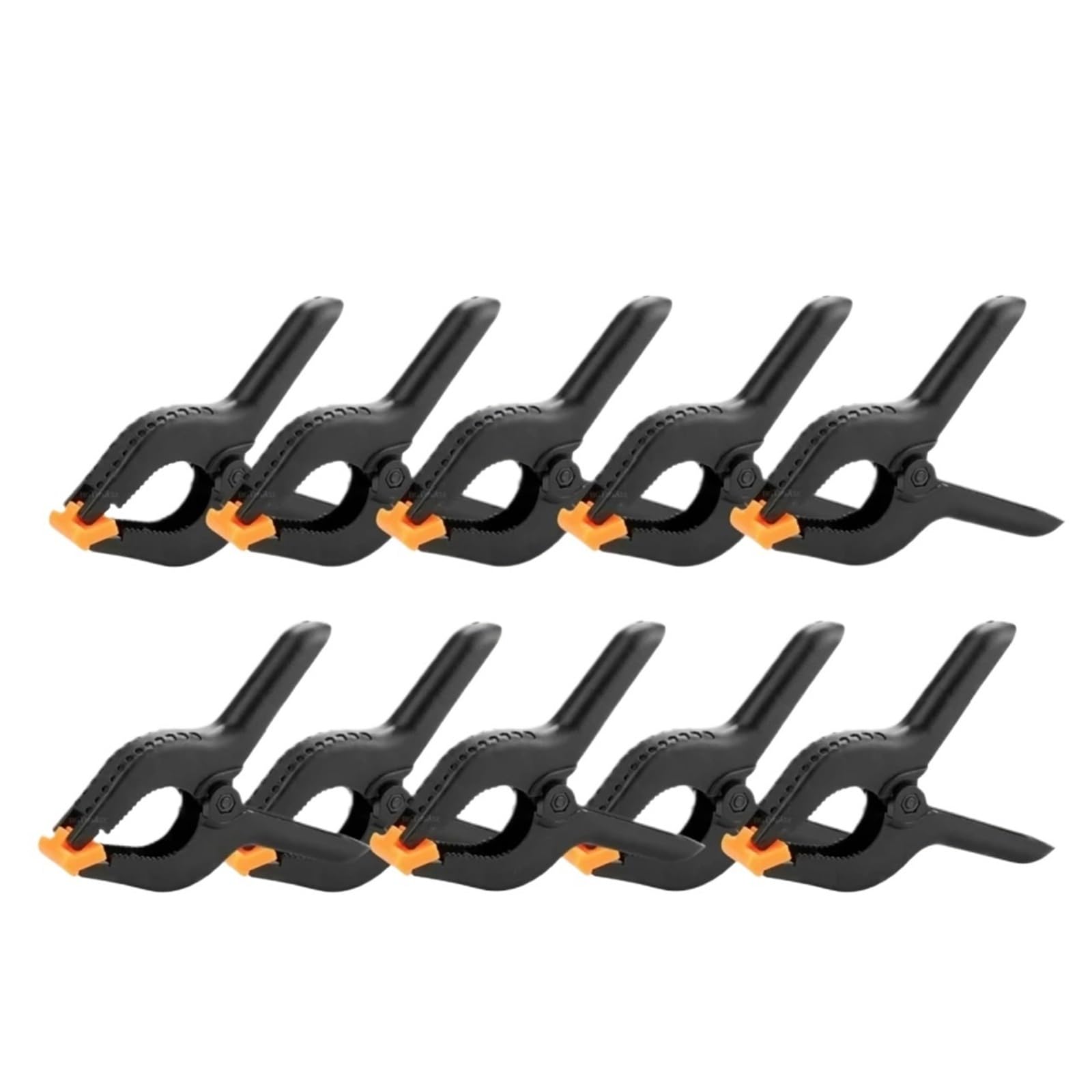 Huwoyg One Color 10/12Pcs Diy Plastic Clamp Woodworking Fastening For Gluing