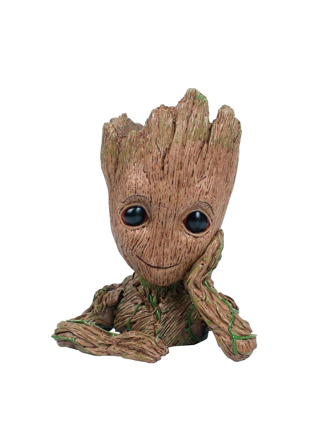 Perpetual Brown & Green Coloured Patience Groot Idol Showpiece