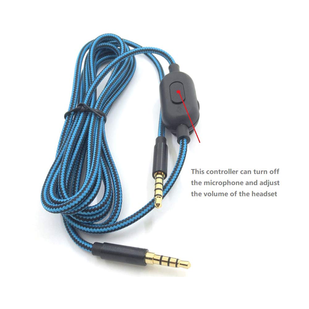 Cable de audio de repuesto para Astro A10, A40, A30, auriculares para videojuegos PS4, Xboxone, Smartphone, PC, Macs