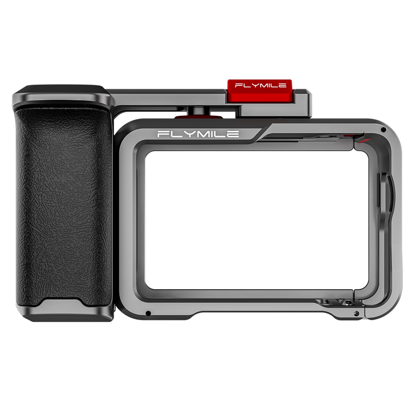 Xplorer Agarre Kit para dji Osmo Action 6, Cámara Agarre+Marco Protector+Lente Cubierta Metal Cámara Jaula Marco Mango de Disparo Expansión Soporte Accesorios para dji Osmo Action 6