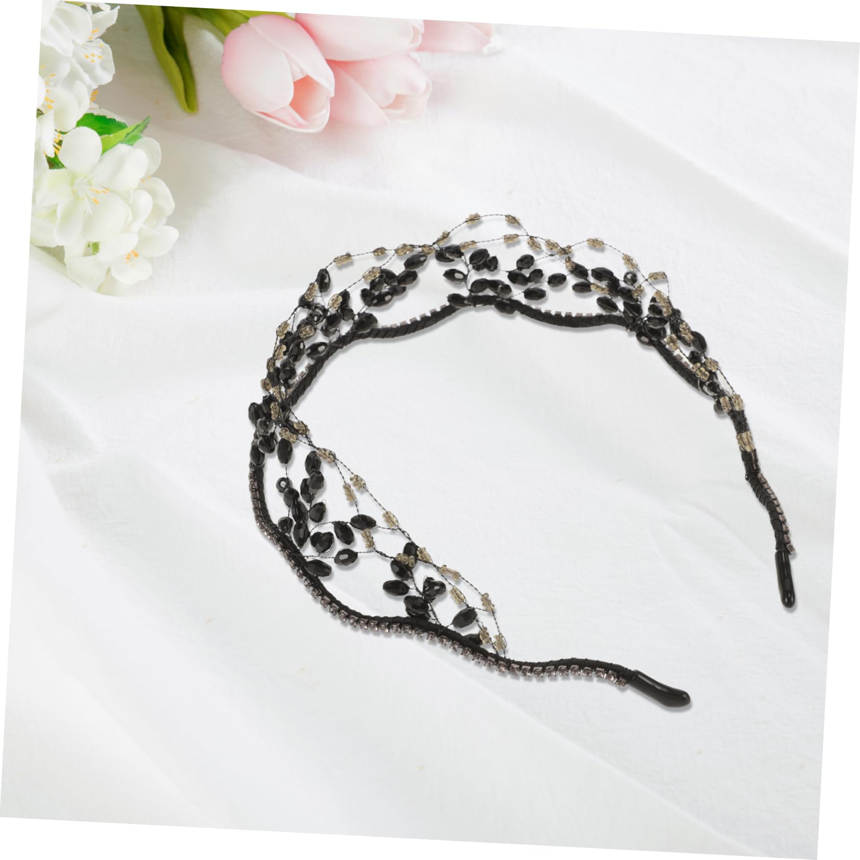 Diadema de Cristal para Mujer Brillantes, Boda Elegante