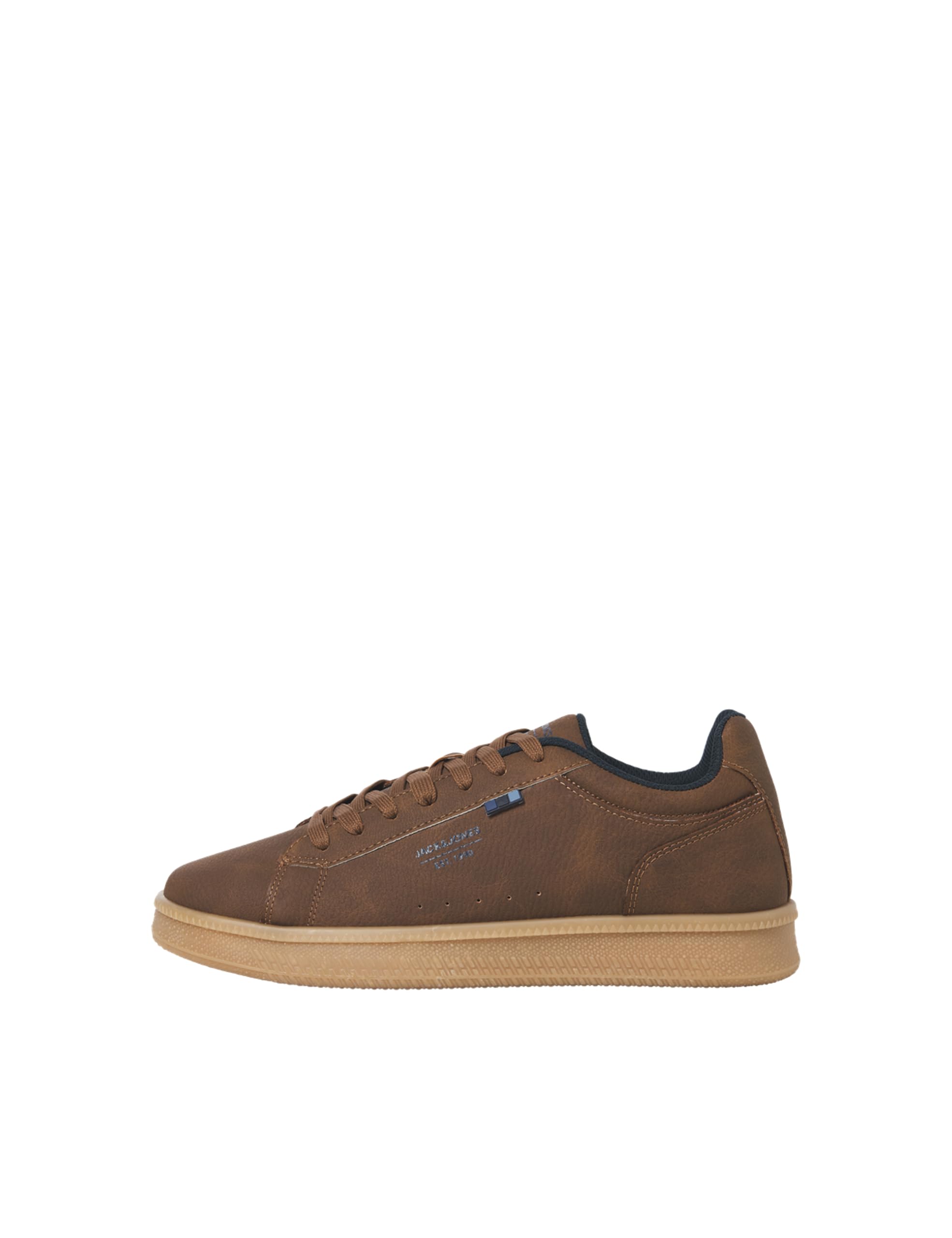 JACK & JONES Haven Tumble Polyurethane Men's Cognac Trainers - UK 7