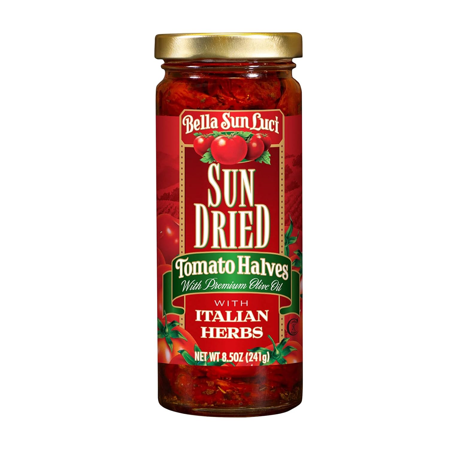 Bella Sun Luci Sun Dried Tomato Halves with Premium Oil