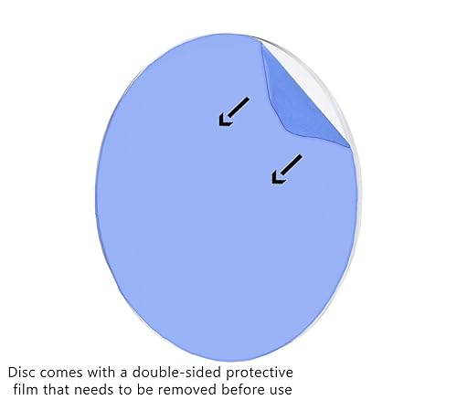 Miniatura 2 de Marketing Holders Disco redondo de acrílico transparente de 24 pulgadas, círculo de lucita, 18 pulgadas de grosor, proyectos de bricolaje, azulejos