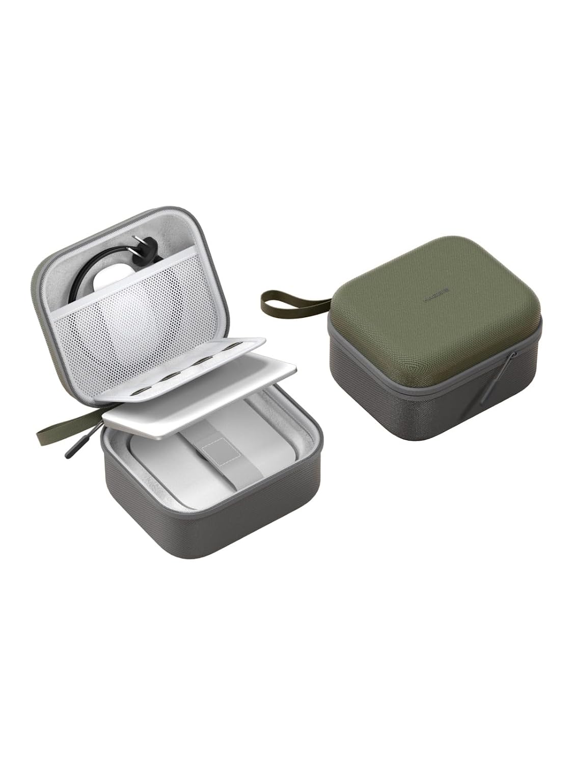 Hagibis Electronic Organizer Travel Case Bag for Mac mini M4/M4 Pro 2024, Portable Carry Case for Cable, Charger, SD Card,...