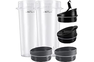2-Pack Ninja Blender Cup Replacement (16 oz)