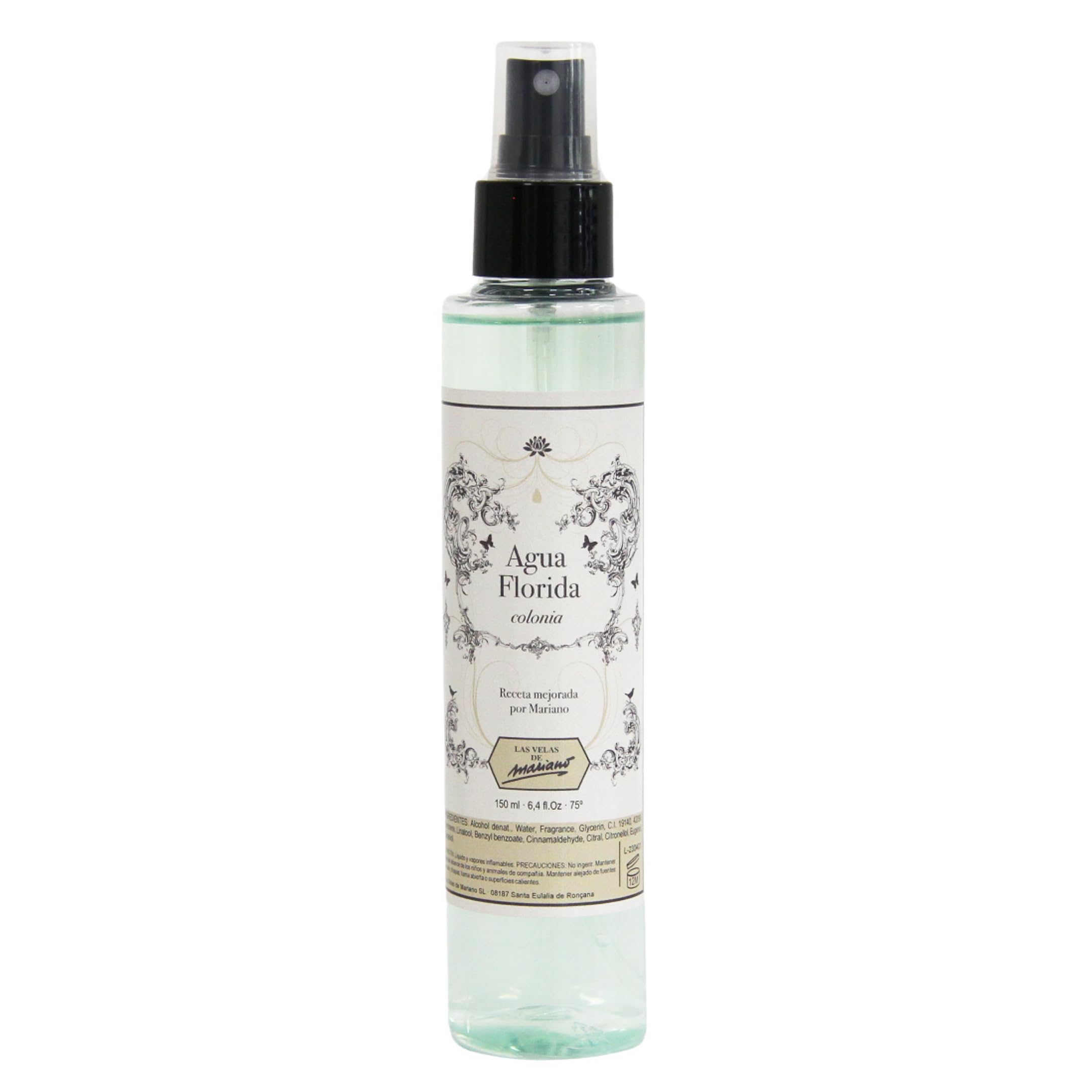 Acqua Florida Colonia Spirituale, Spray 150 ml, Aroma Floreale-Agrumato, Formula Migliorata per Pulizia Energetica e Armonizzazione, Uso Rituale e Corpo