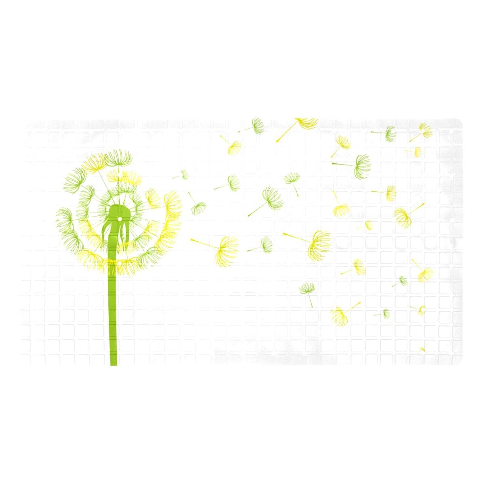 Tapis de bain antidérapant pour personnes âgées et enfants avec trous de drainage efficaces