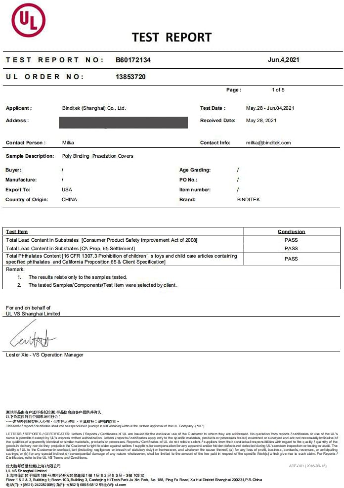 Binditek 50 Pack 16mil Leather Textured Polycovers - Binding Presentation Covers for Business Reports and Proposals 8-1/2 x 11 Inches,Black Color : Office Products