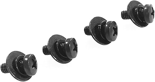 Miniatura 7 de ReplacementScrews Tornillos de montaje en pared para TVmonitor compatibles con VESA M4 de 0.394 in para soportes de 2.953 x 2.953 in y 3.937 x 3.937