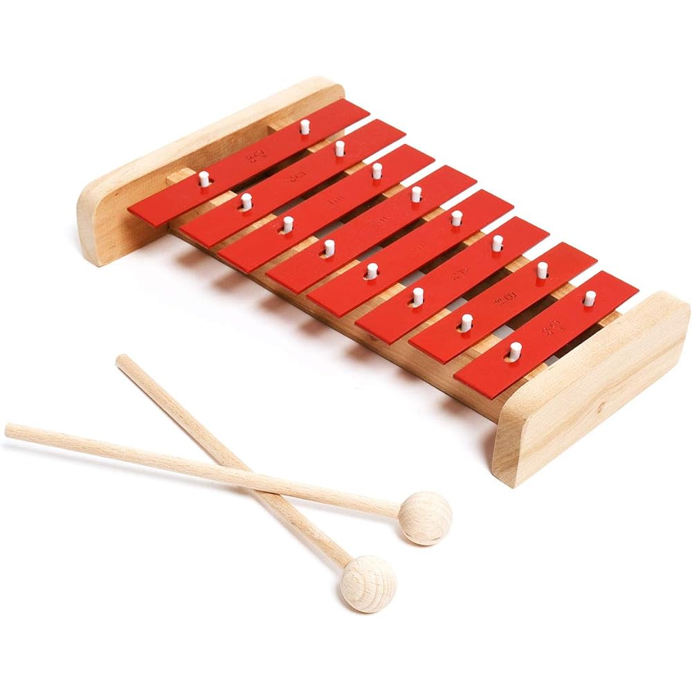 2/mo Finance Professional Wooden Alto Glockenspiel Xylophone with 8
