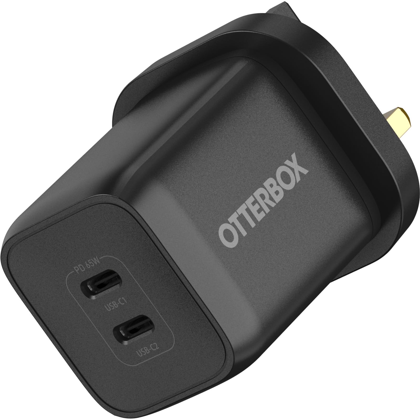 OtterBox - Dual Port GaN Wall Charger 65W - Black