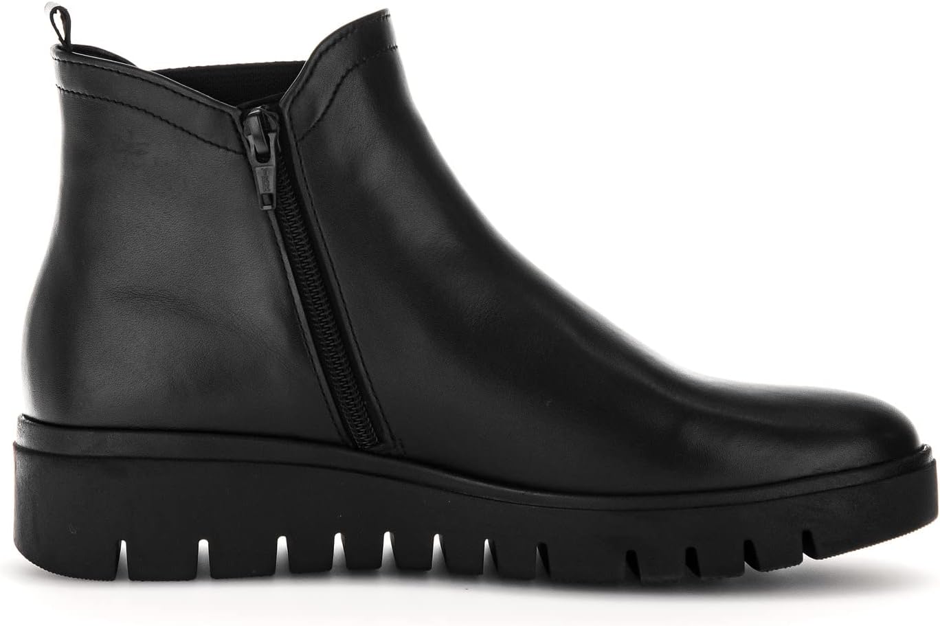 Gabor Damen Chelsea Boots Komfort Mehrweite H - Lack Stiefeletten Mit Reißverschluss