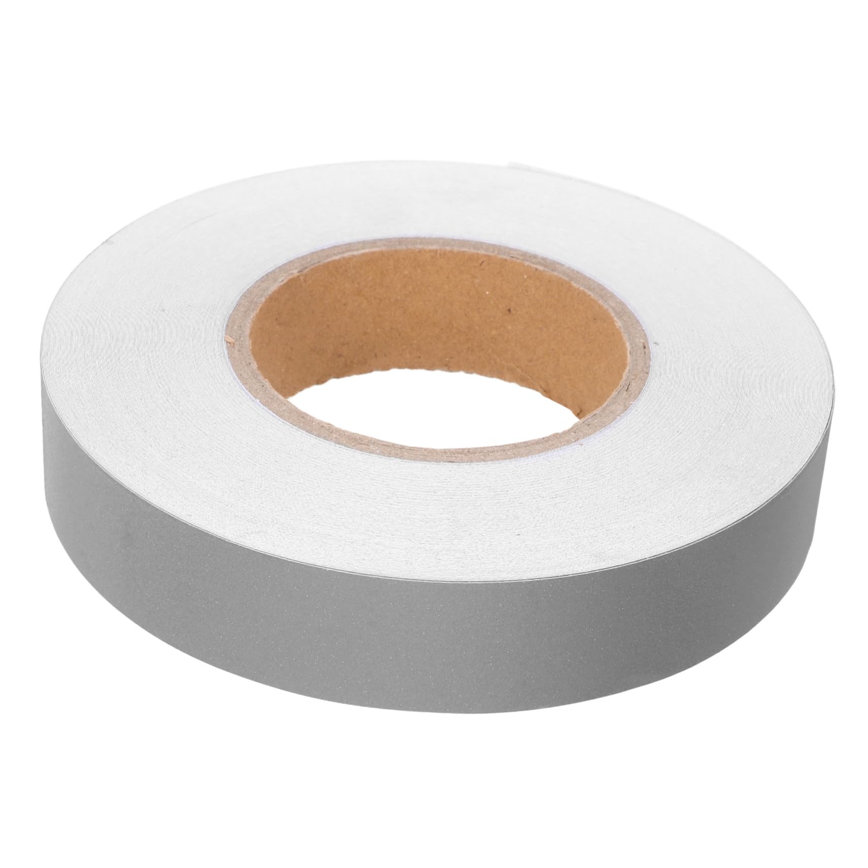 Graues Selbstklebendes Reflektorband aus Stoff für Fahrräder und Gepäck