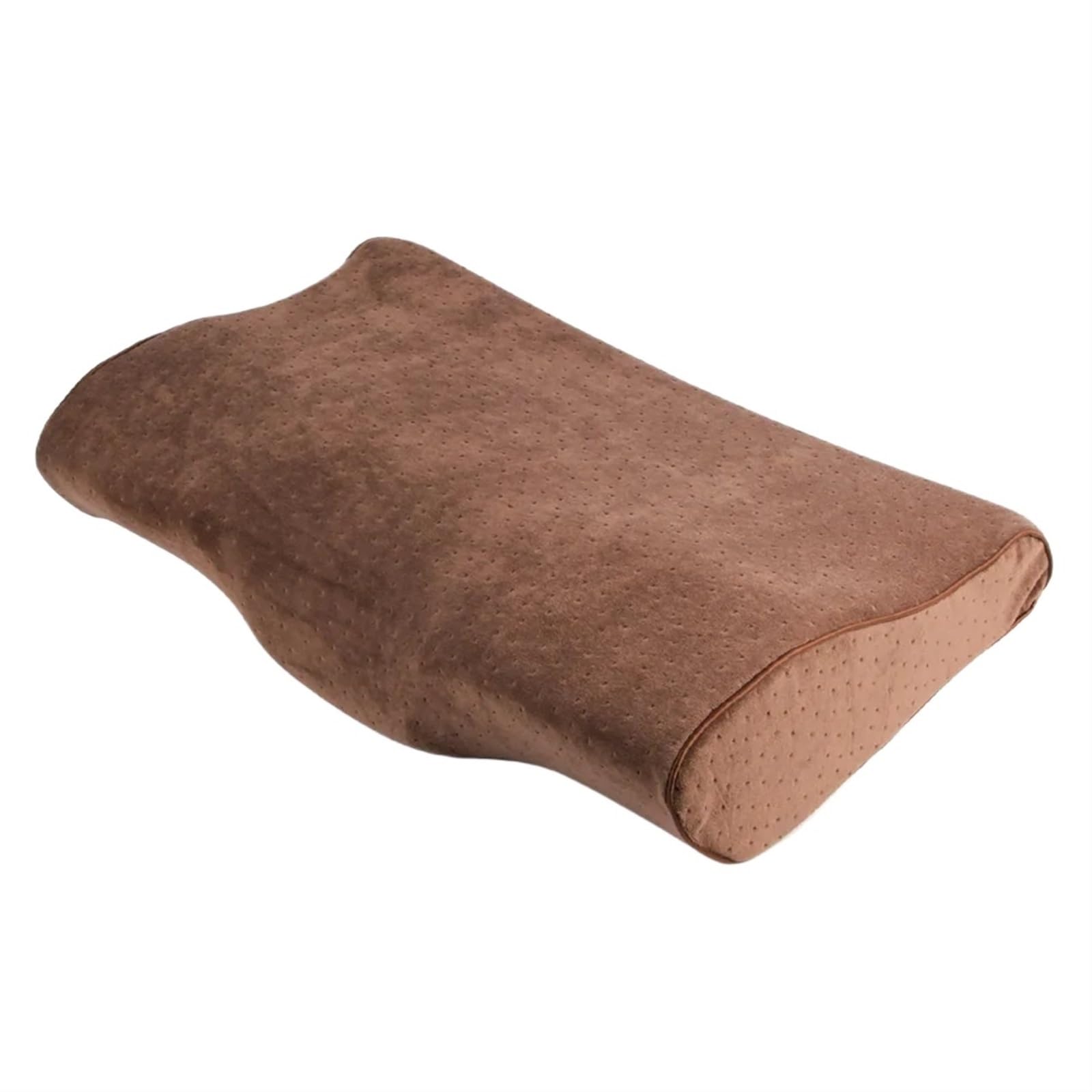 FonHNDG Lash Pillow Professional Lash Pillow Soft Memory Foam Neck Support Grafting Eyelashes Slow Rebound Eyelash Extensions Supplies Salon(Brown)