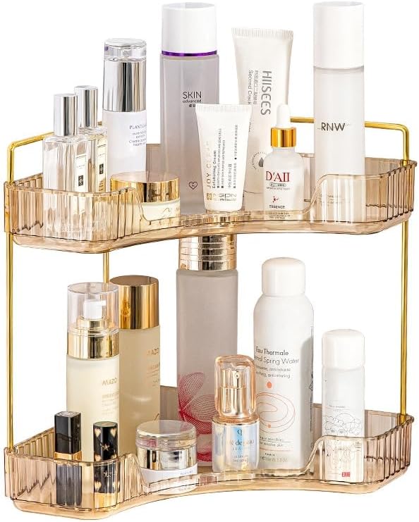 MOACC 3Tier Makeup Organizer, Bathroom Counter Organizer, Large