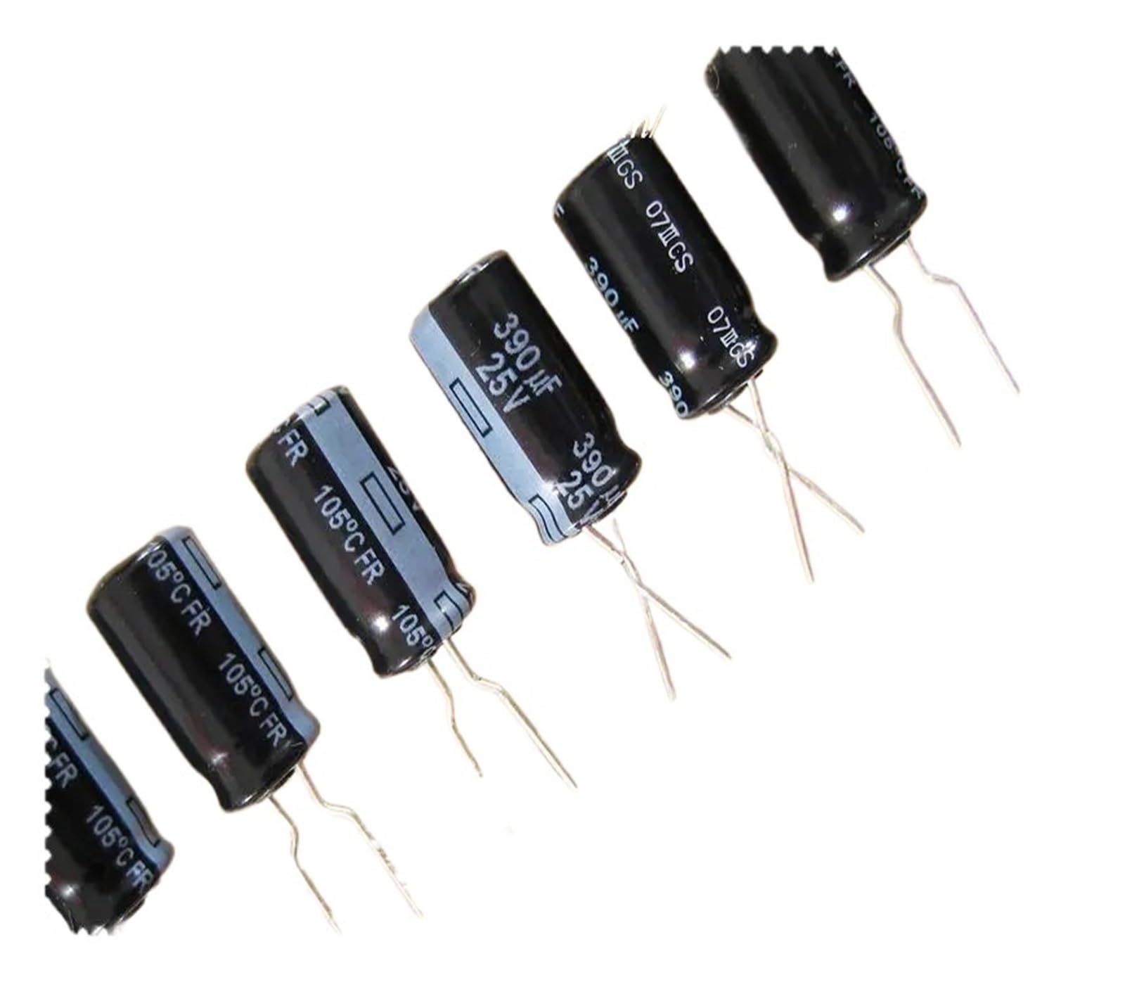 30PCS/50PCS 390uF/25V ultra-low internal resistance electrolytic capacitor performance Electrolytic capacitor(30PCS)