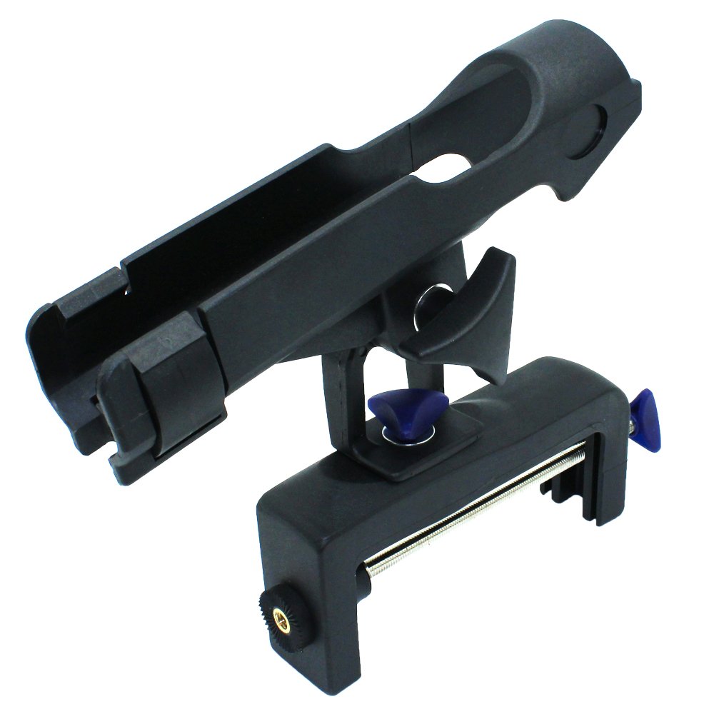 Support De Canne à Pêche Kayak Support De Support De Support Encastré Noir Pour Bateau Marin De