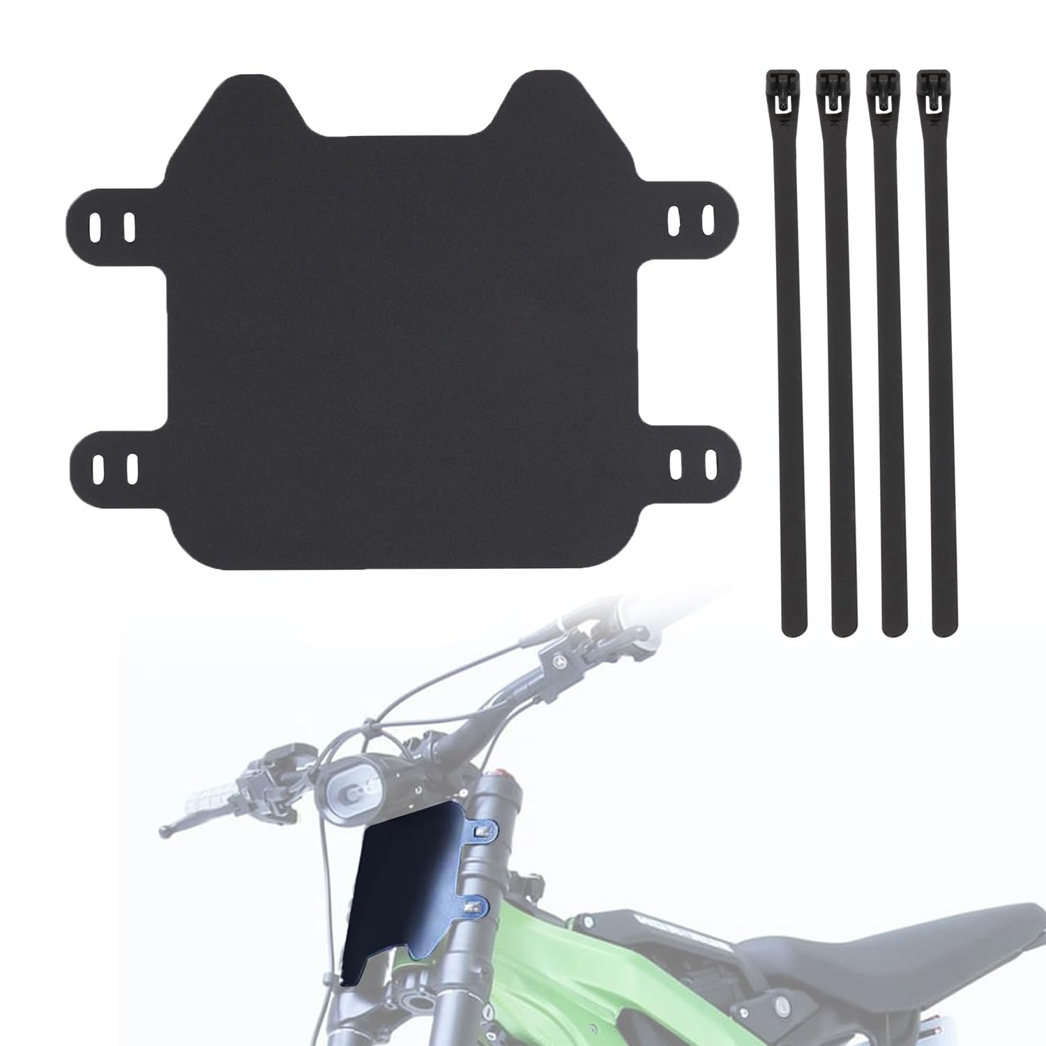 Motorcycle Front License Plate,Front Name Number Plate ABS Plastic Replacement For Sur-Ron S/X SurRon Light Bee Electric Bike