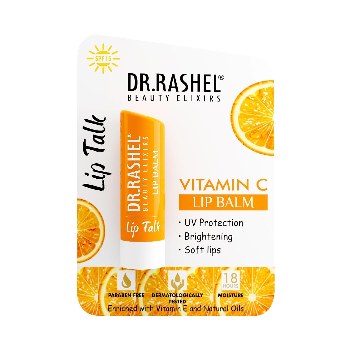 Buy Dr.Rashel Vitamin C Nourishing Lip Balm 4.5 gms Tinted Lip