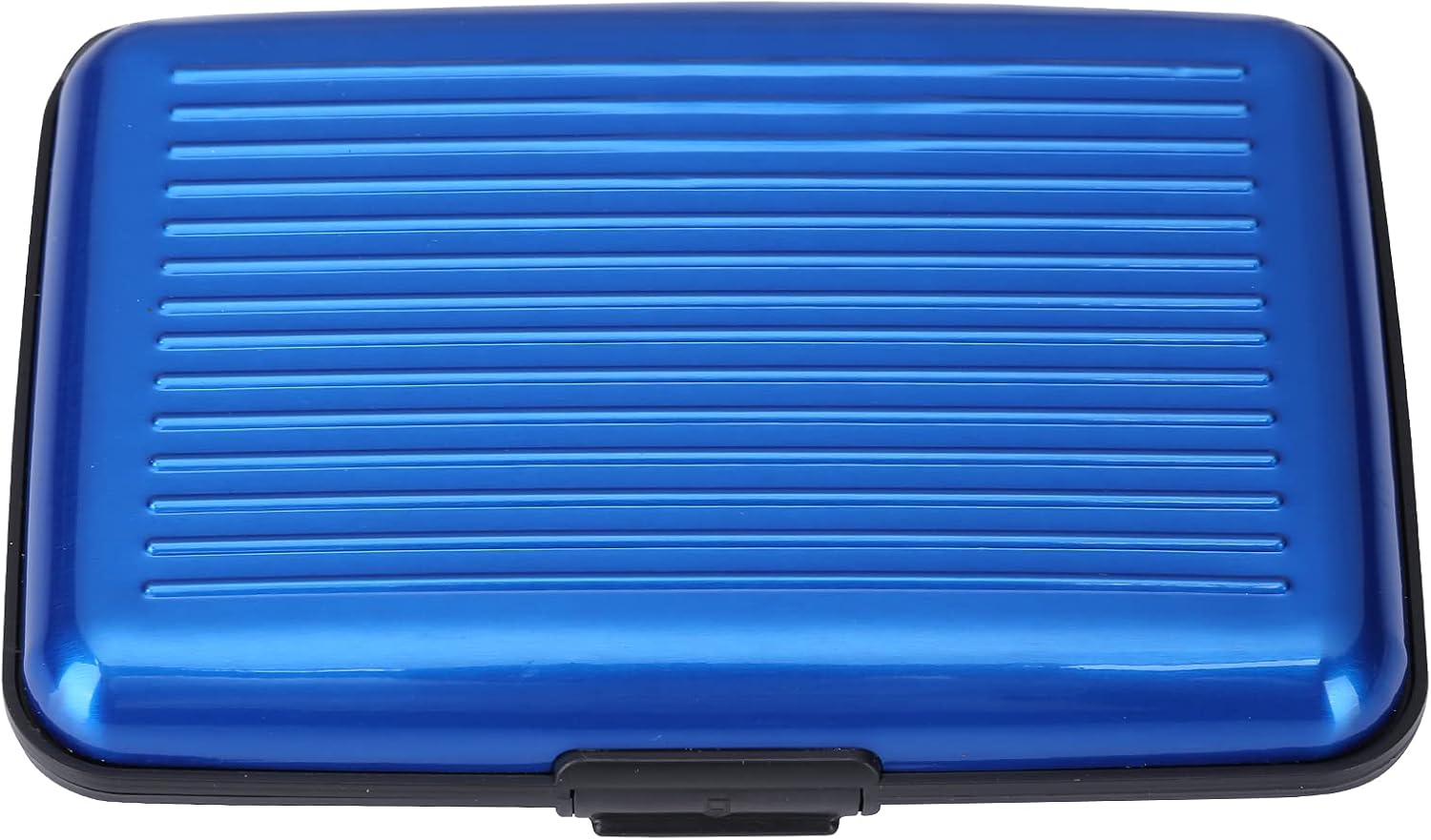 Set of 6 Aluminium Metal Credit Card Wallet Holder/Moneybag Storage- Prevent Identity Theft by Blocking RFID Scanning of Your Credit Cards (Assorted Colors) Size 11x7x5.2cm - Image 3