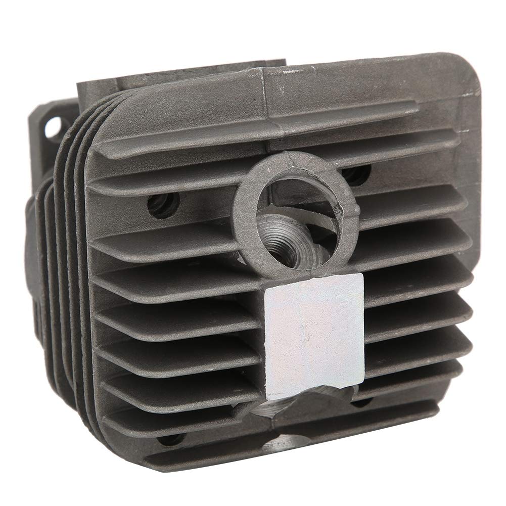 Kit Pistone Cilindro per Motosega, Alluminio Pressofuso con Cromatura Ad Alte Prestazioni, Gruppo Cilindro da 52 Mm per Motoseghe MS460