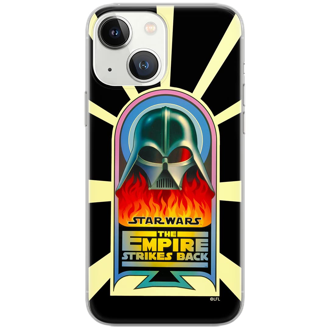 ERT GROUP mobile phone case for iPhone 13 MINI original and officially licensed Star Wars pattern Darth Vader 027 optimally adapted to the shape of the mobile phone, case made of TPU