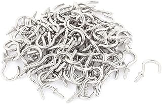 Aexit 100 Pcs 2.5mm Stainless Steel Shouldered Cup Hook Screw In Hat Coat Peg Bolts (58ecf34d716156af9e6b43487ce8323d)