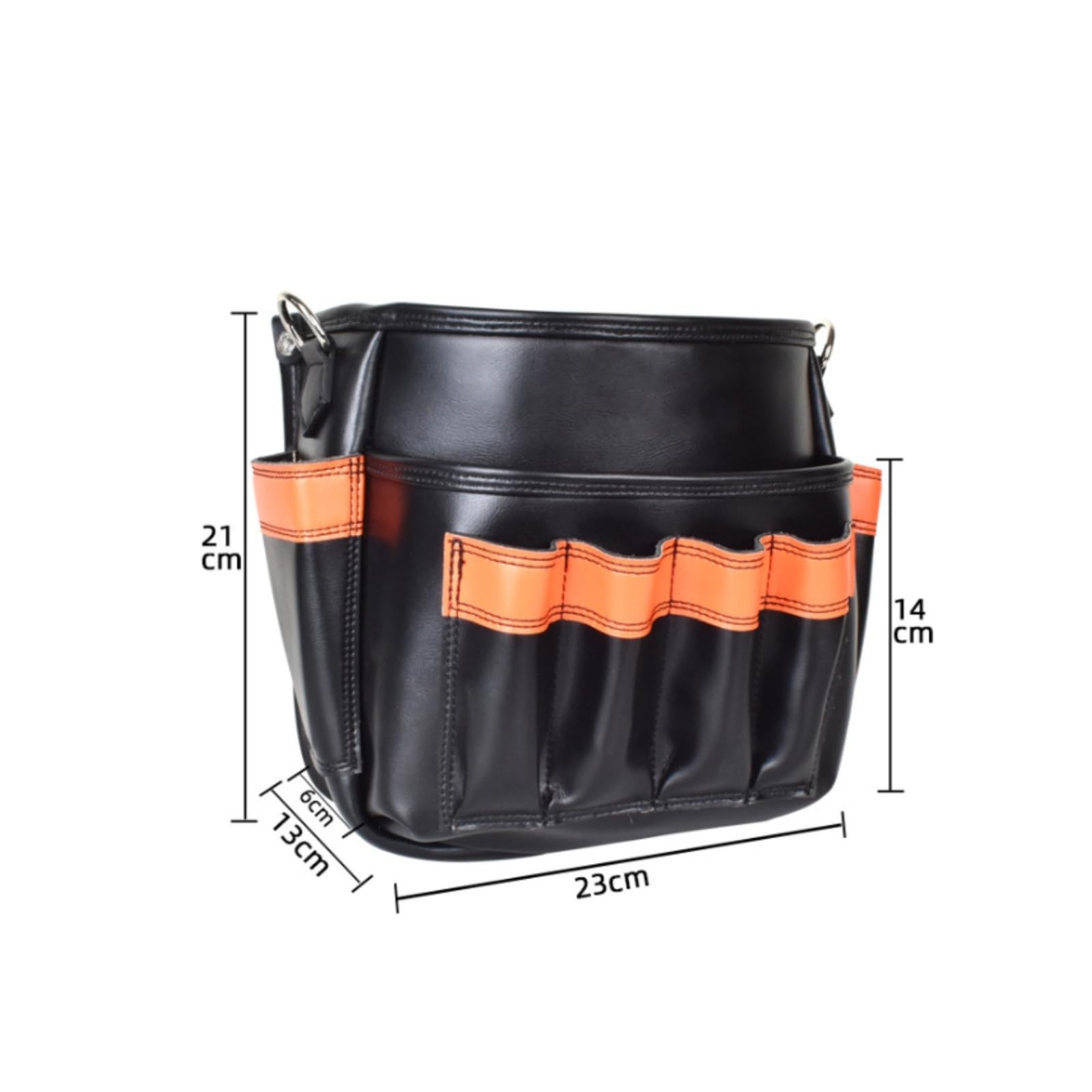 Pochette à Outils Solide Sacoche à Outils Spacieux Trousse pour Installateurs, Chantier