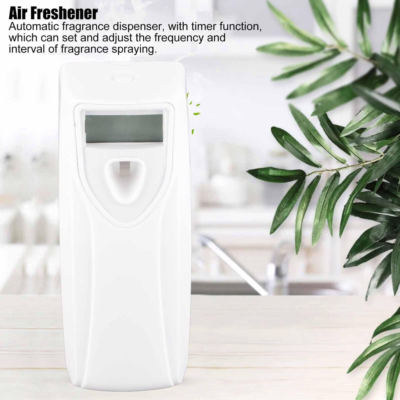 F&Y Dispensador automático de fragancias con Temporizador, ambientador de Pared, pulverizador de Perfume, máquina Blanca