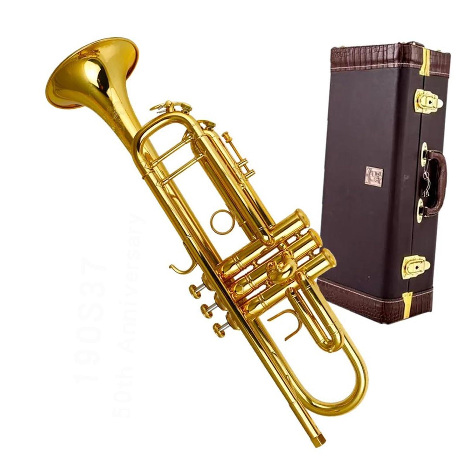 trąbka instrument Trąbka płaski instrument dęty blaszany profesjonalny instrument trąbkowy instrument dęty blaszany