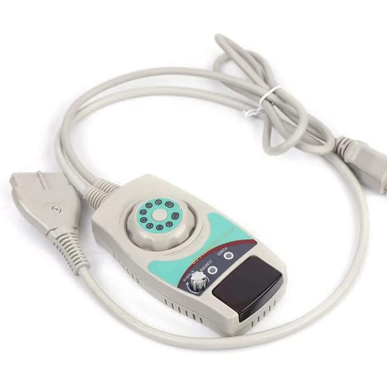 BLUEZY Jade Natural Almohadilla Térmica, Infrarrojo lejano Mantas Elèctricas, Turmalina Almohadillas Electricas Temperatura Ajustables para Alivio Dolor Espalda, Cuello Y Hombro