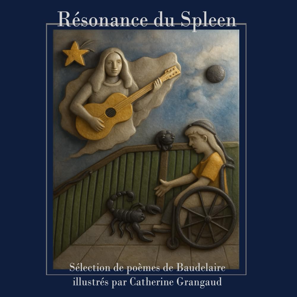 Résonance du Spleen: Sélection de poèmes de Baudelaire illustrés par Catherine Grangaud