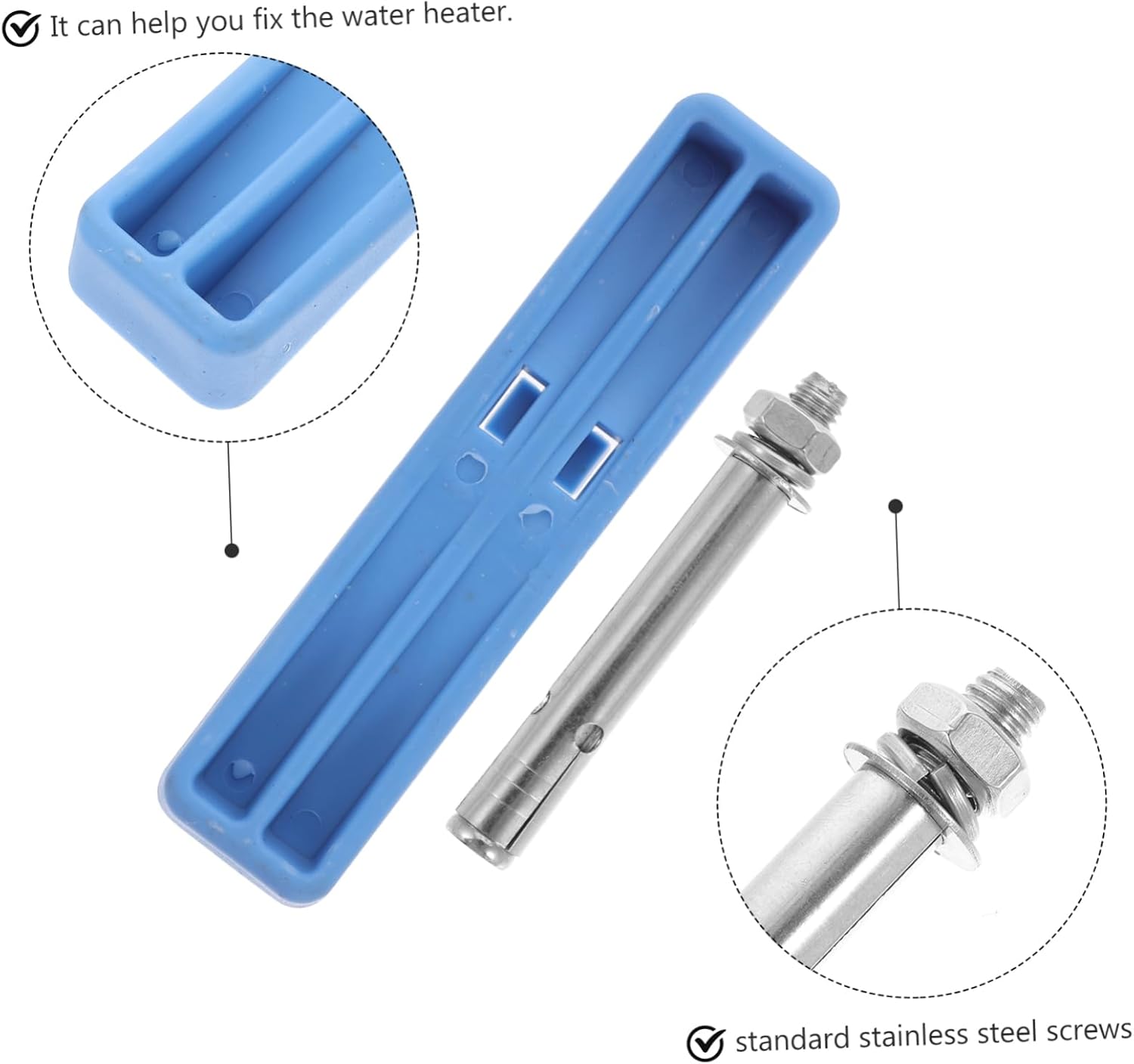 Electric Water Heater Bracket Stainless Steel Water Heater Rack Easy Installation