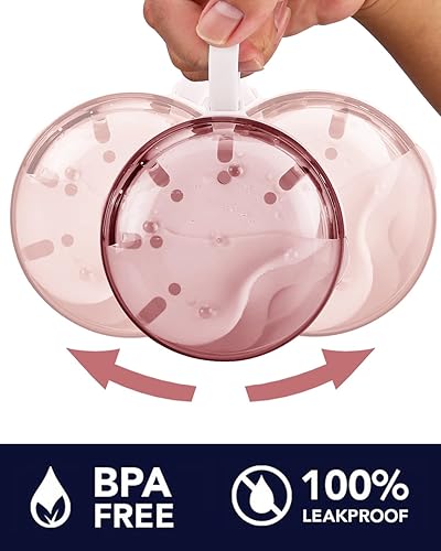 Miniatura 3 de Estuche para dentadura, definitivamente sin fugas, caja de baño para dentaduras postizas para viajar perfectamente, taza de dentadura con colador y