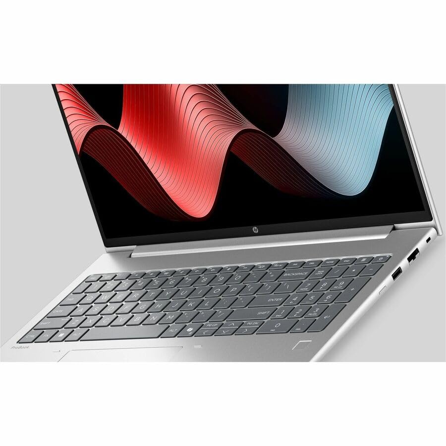 Image of HP ProBook 4 G2a 16 inch Copilot+ PC Notebook - WUXGA - AMD Ryzen AI 7 Ryzen AI 400 445-16 GB - 512 GB SSD - English Keyboard - Pike Silver Aluminum - AMD Chip - 1920 x 1200 - Windows 11 Pro - - in-Plan