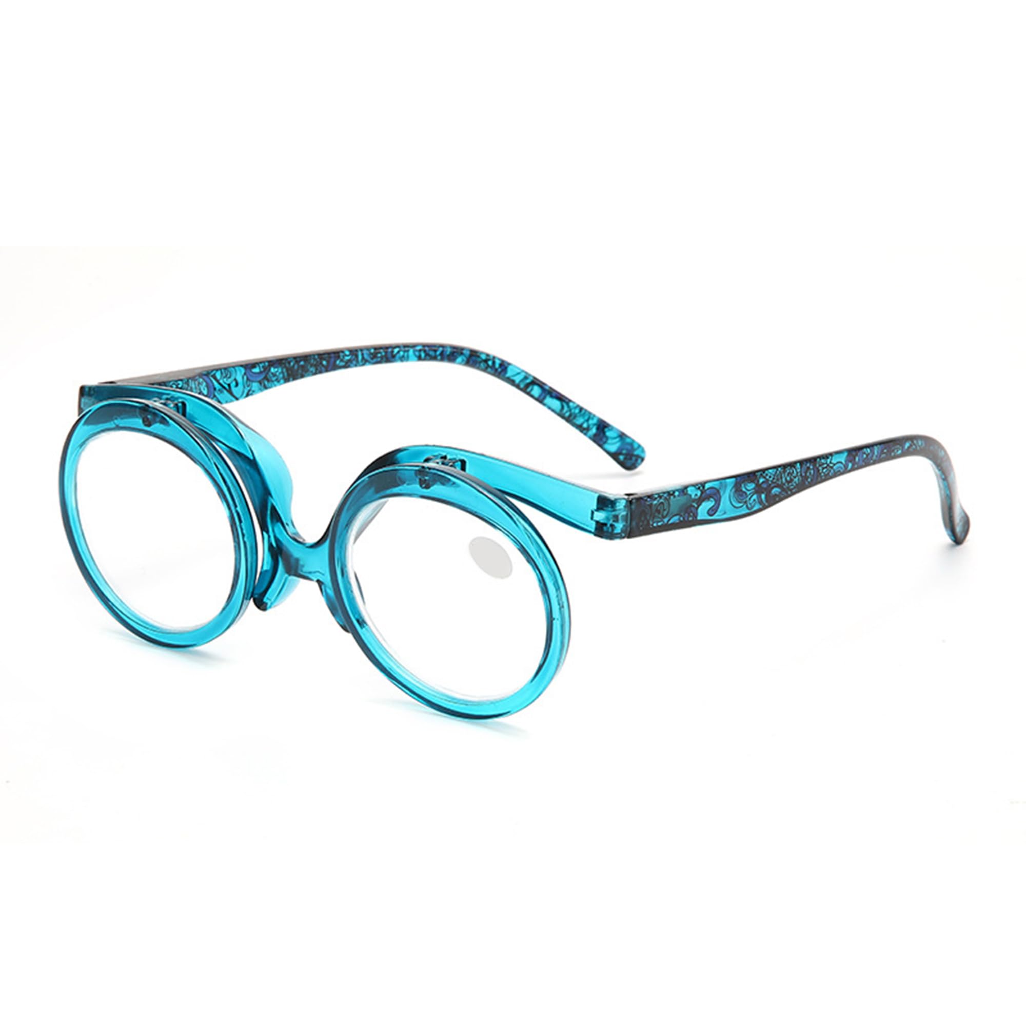LensKandy Flip-up Make-up Reading glasses for Women | +1.00 | Blue | MRG27 (B0D1PGCBKG) Amazon Price History, Amazon Price Tracker