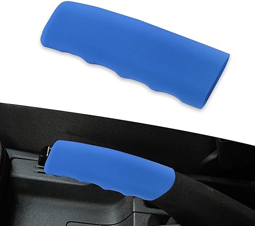 Ajxn 1 funda para freno de mano para automóvil, cómodo protector de agarre de silicona transpirable, protector de agarre de mango de emergencia