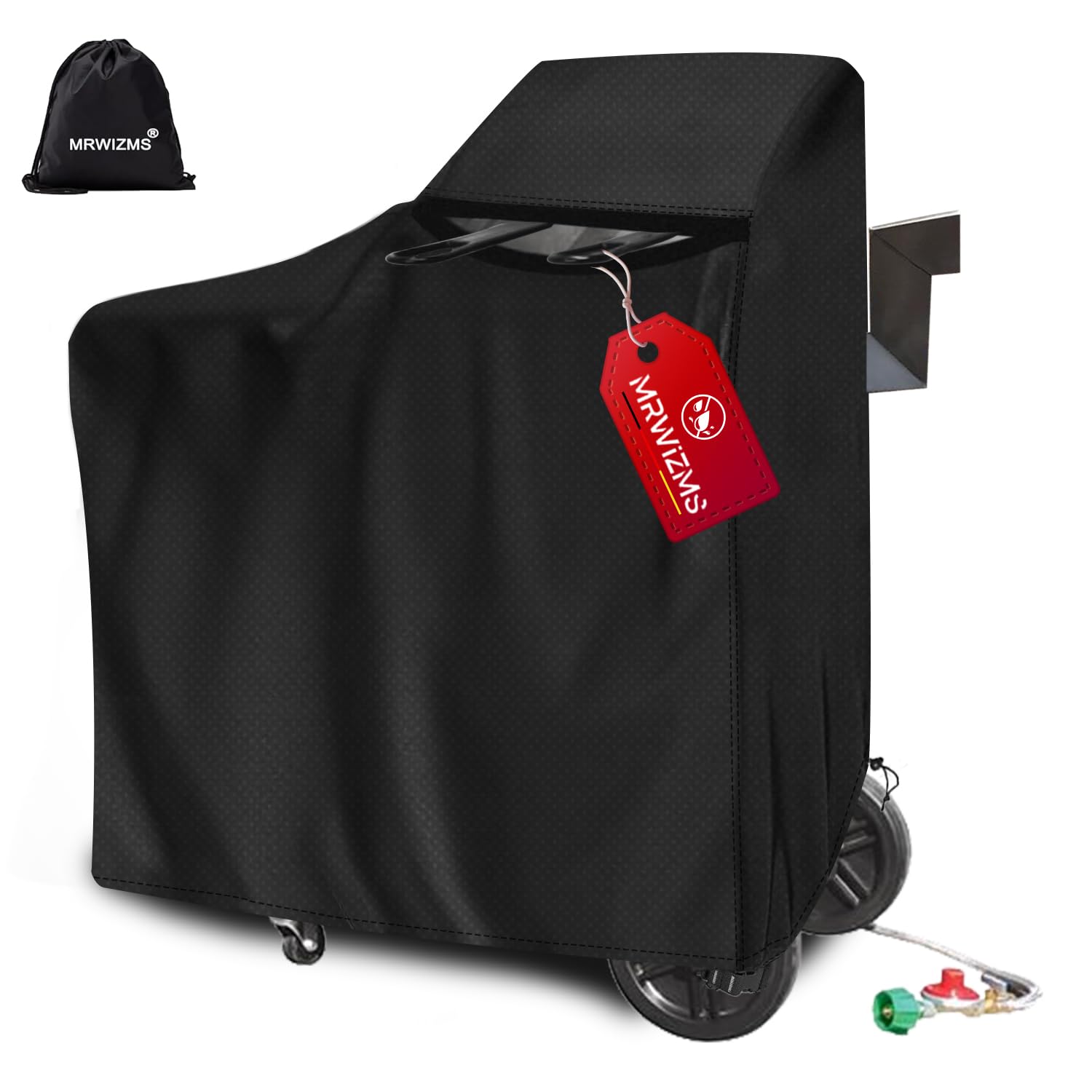 Deep Fryer Cover for Bayou Classic Deep Fryer (700-704) | Cover Fits Bayou Classic 4 Gallon with Side cart | Velcro Closure |Cover for The Bayou Classic Fryer| Commercial deep Fryer Cover |