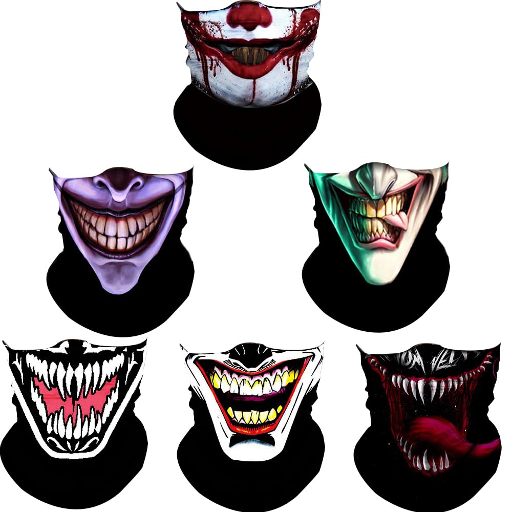 Neck Gaiter Face Cover Gator Mask Bandana Scarf Neck Warmer Balaclava Headband Headwear Head Wrap for Outdoors