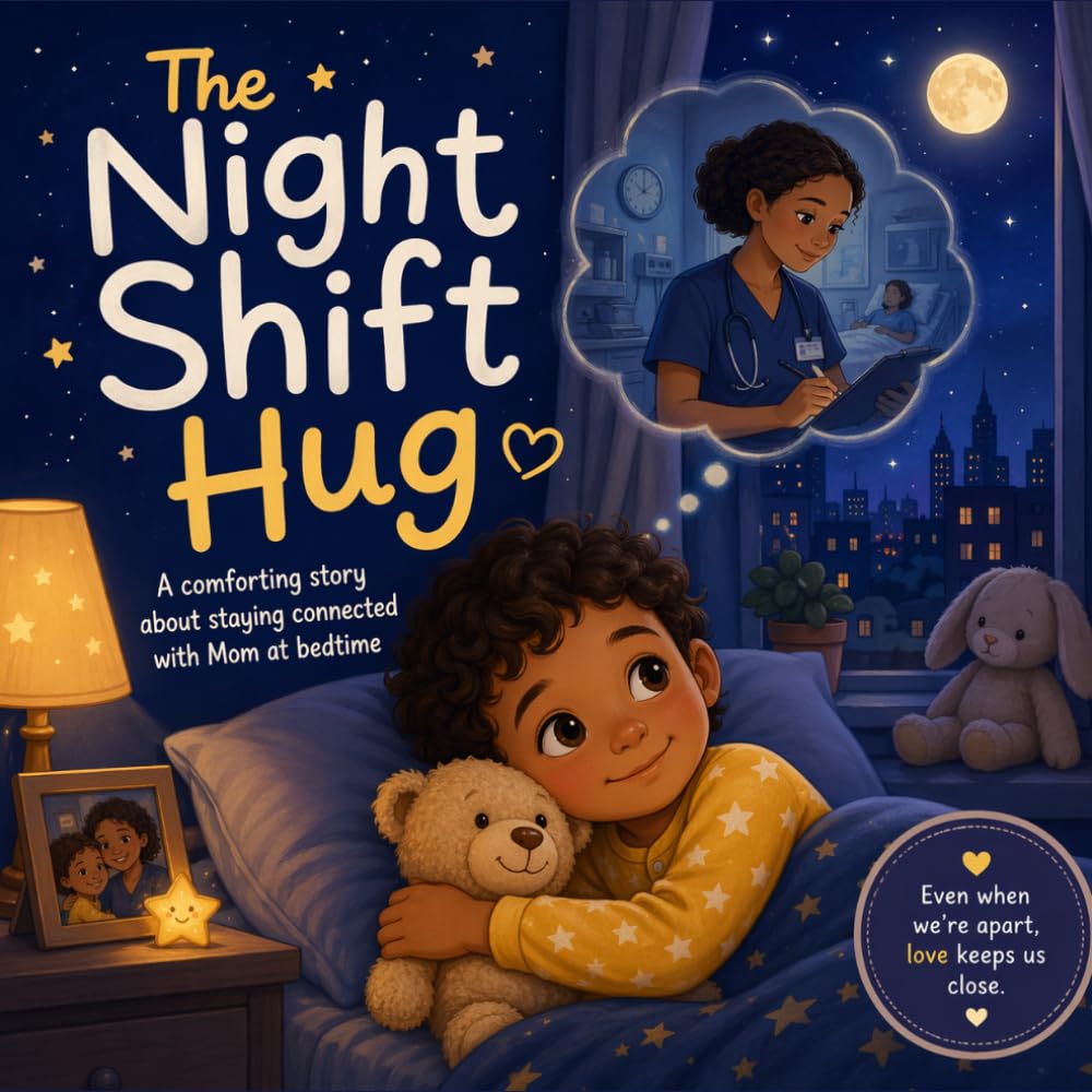 The Night Shift Hug: A comforting children story about staying connected with Mom at bedtime